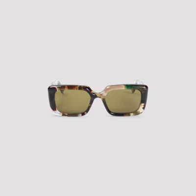 Gucci Oversized Square Frame Sunglasses With Glossy Finish
