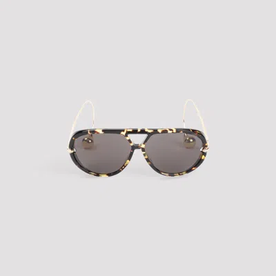 Bottega Veneta Acetate Sunglasses Women In Nude