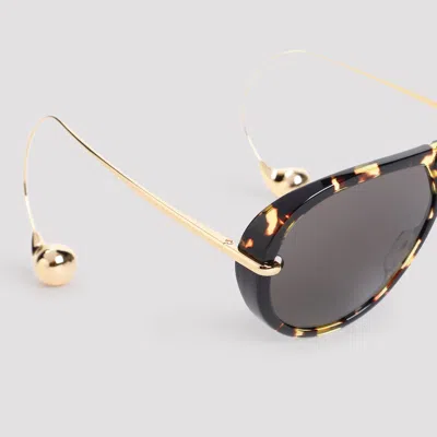 Bottega Veneta Acetate Sunglasses Women In Nude