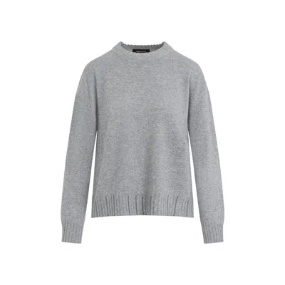 Fabiana Filippi Wool-cashmere Blend Sweater With Ribbed Hem