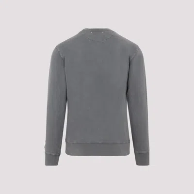 Golden Goose Golden M S Regular Sweatshirt Distressed Cotton Jersey With Logo Clothing