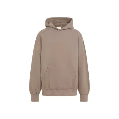Mordecai Fleece Hooded Sweatshirt In Brown