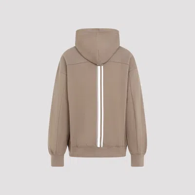 Mordecai Fleece Hooded Sweatshirt In Brown