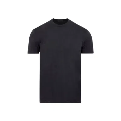Tom Ford Black Stretch Cotton Crew Neck T-shirt