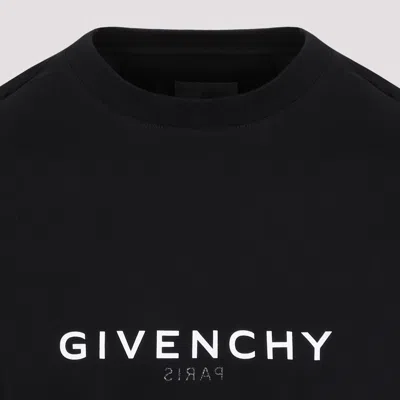 Givenchy Cotton Reverse Slim Fit T-shirt With Signature Print