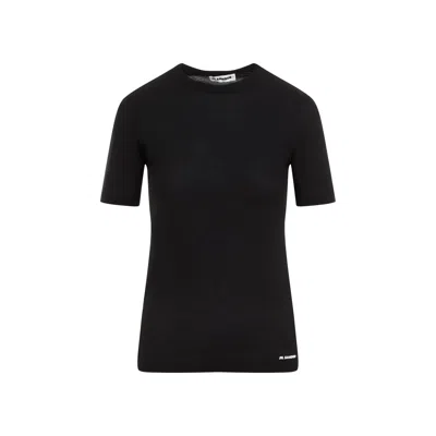 Jil Sander Logo Cotton Jersey T-shirt