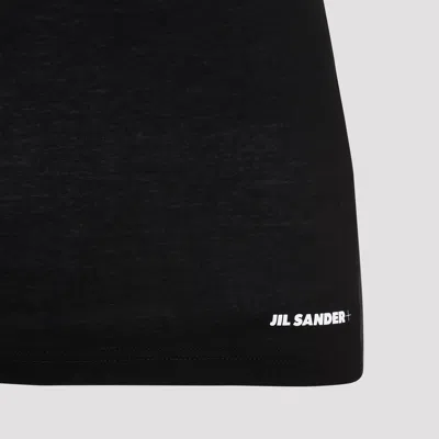 Jil Sander Logo Cotton Jersey T-shirt