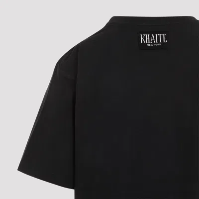 Khaite T-shirts Black