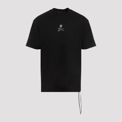 Mastermind Japan Wool T-shirt With Unique Skull Design And Adjustable Hem