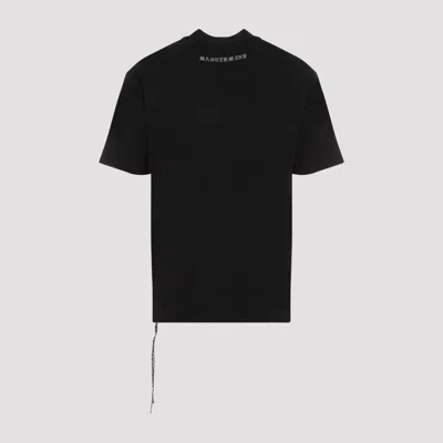 Mastermind Japan Wool T-shirt With Unique Skull Design And Adjustable Hem