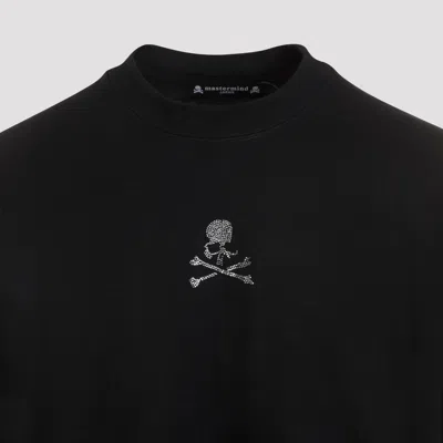 Mastermind Japan Wool T-shirt With Unique Skull Design And Adjustable Hem