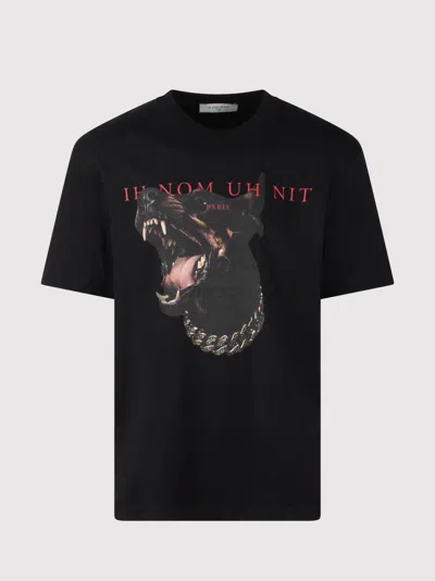 Ih Nom Uh Nit Dobermann Graphic T Shirt T-shirts Black In Black