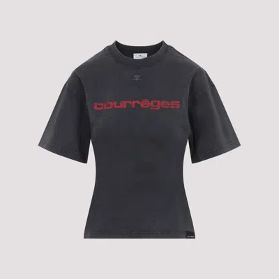 Courrèges Courreges Women Courreges Belted Printed Stone T-shirt