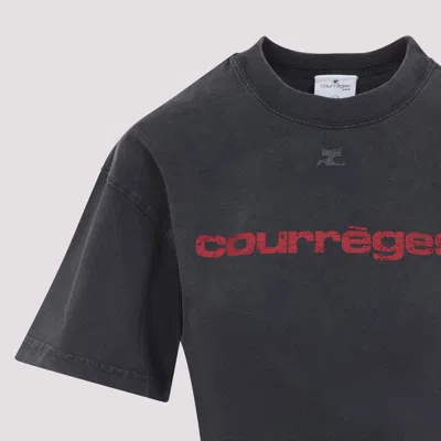 Courrèges Courreges Women Courreges Belted Printed Stone T-shirt