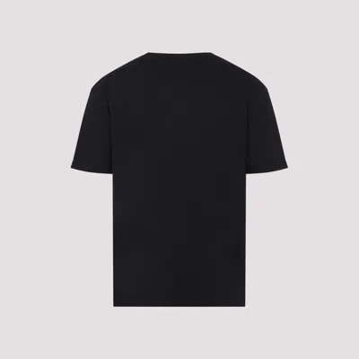 Valentino Garavani T-shirt With Le Chat De La Maison Print In Black