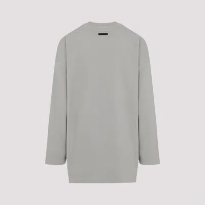 Fear Of God Dove Grey Cotton Eternal Long Sleeve Tee