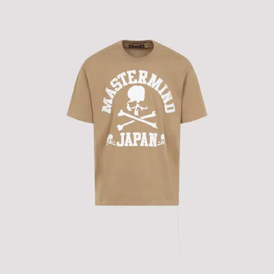 Mastermind Japan Mastermind Oversized Skull Graphic T-shirt In Neutral Cotton