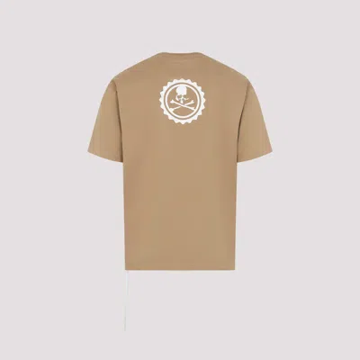 Mastermind Japan Mastermind Oversized Skull Graphic T-shirt In Neutral Cotton