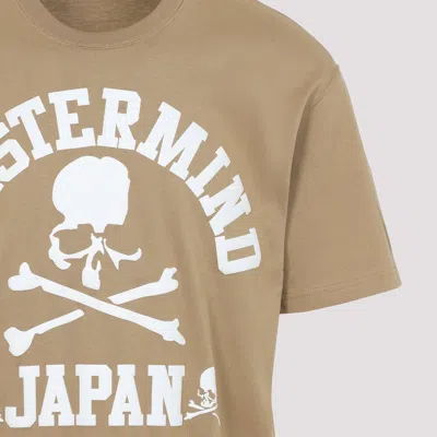 Mastermind Japan Mastermind Oversized Skull Graphic T-shirt In Neutral Cotton
