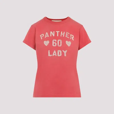 Valentino Panther Lady Graphic Print Crew Neck T-shirt