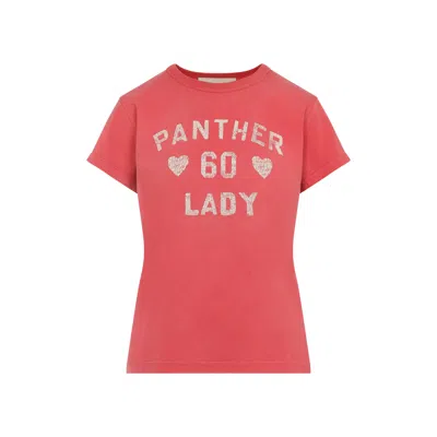 Valentino Panther Lady Graphic Print Crew Neck T-shirt