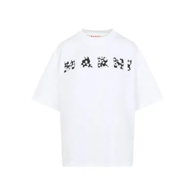 Marni Crew Neck Graphic Print Short Sleeves T-shirt