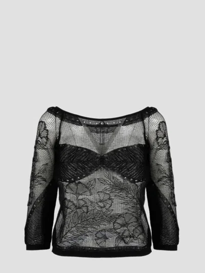 Alberta Ferretti Top Black