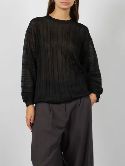 Atomo Factory Semi-sheer Pleated Top