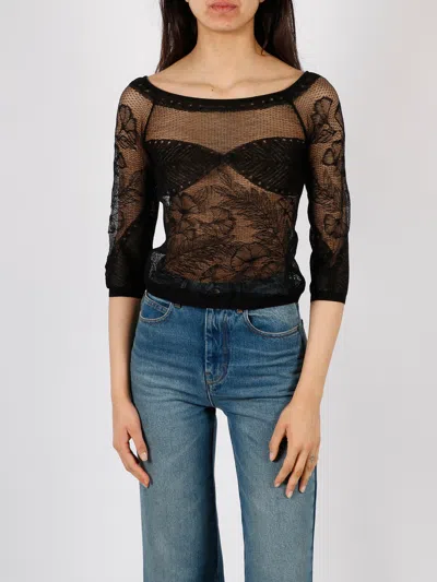 Alberta Ferretti Top Black