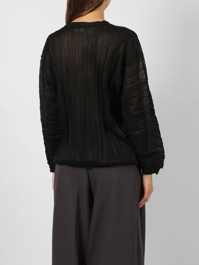 Atomo Factory Semi-sheer Pleated Top