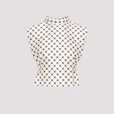 Lanvin Cropped Sleeveless Top Women