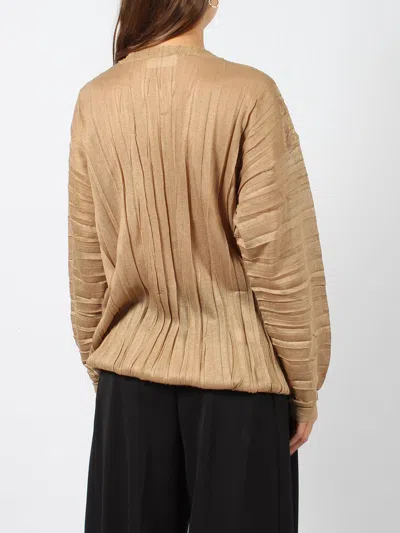 Atomo Factory Semi-sheer Pleated Top