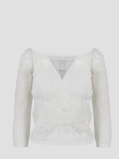 Alberta Ferretti Top White