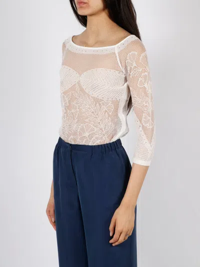 Alberta Ferretti Top White
