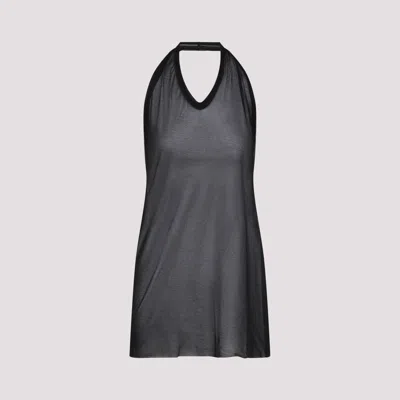 Rick Owens Halter T Top Women In Black