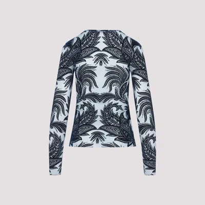 Etro Signature Print Long-sleeved Top