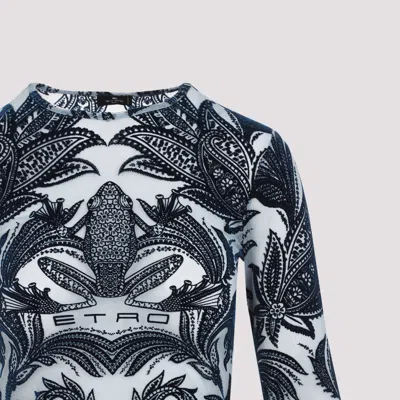 Etro Signature Print Long-sleeved Top