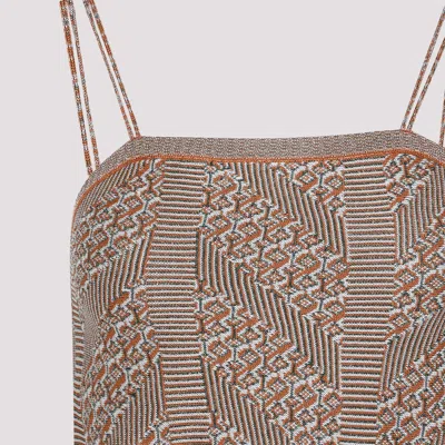 Valentino Tops Multicolour In Gray