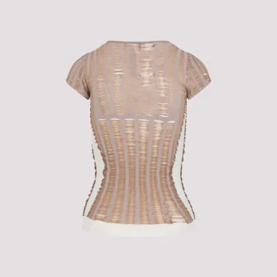 Diesel Contoured Knitwear Top With Modern Aesthetic