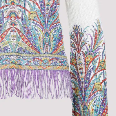 Etro Fringed Knitted Top