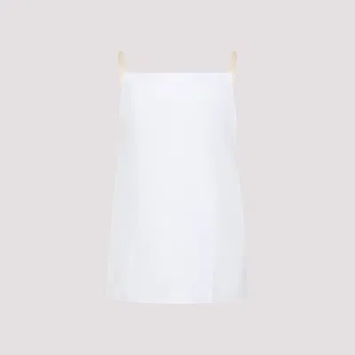 Carven Top In Misto Poliestere Bianco  Donna