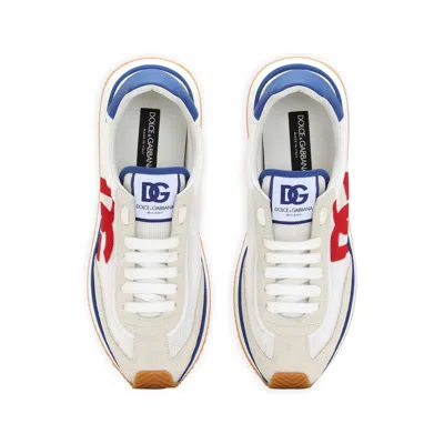 Dolce & Gabbana Mixed-material Dg Cushion Sneakers