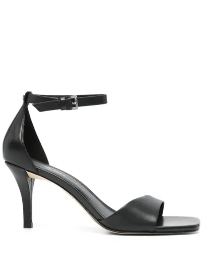 Michael Michael Kors Jaida Heeled Sandal In Black  