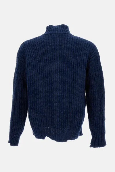 Marni Wool Sweater In Blue