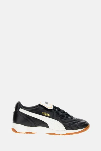 Puma Sneakers King Indoor In Black Warm White