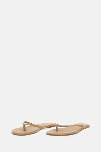 Tkees Lily Square Toe Flip Flops In Cocobutter