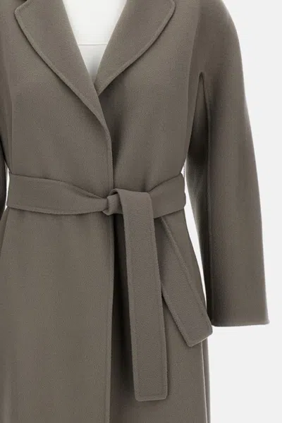 S Max Mara Esturia Coat In Gray