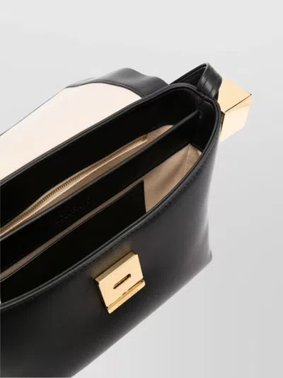 Jacquemus Le Rond Carre Leather Shoulder Bag