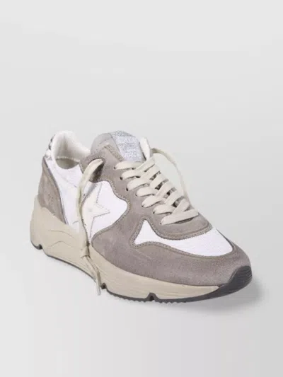 Golden Goose Mesh Suede Rubber Star Python