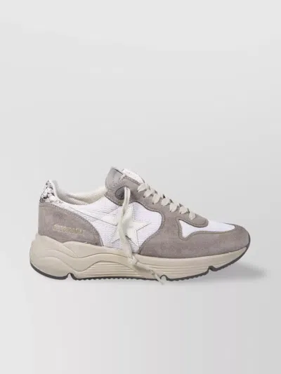 Golden Goose Mesh Suede Rubber Star Python